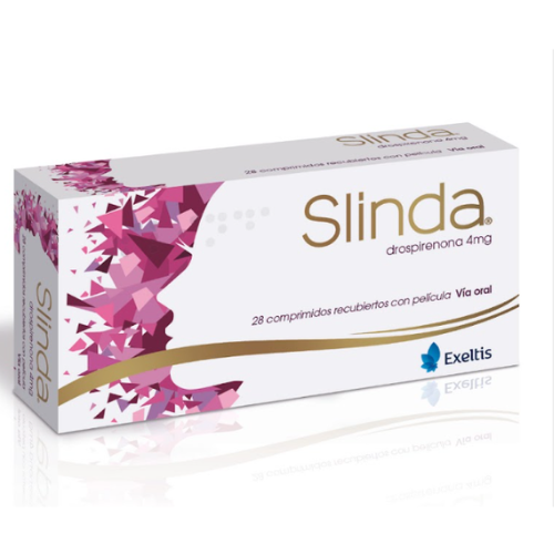 SLINDA DROSPIRENONA 4MG TAB X 28 (EXELTIS)